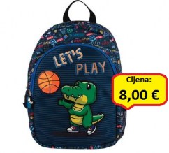 Ruksak vrtićki Street CROCO PLAYER